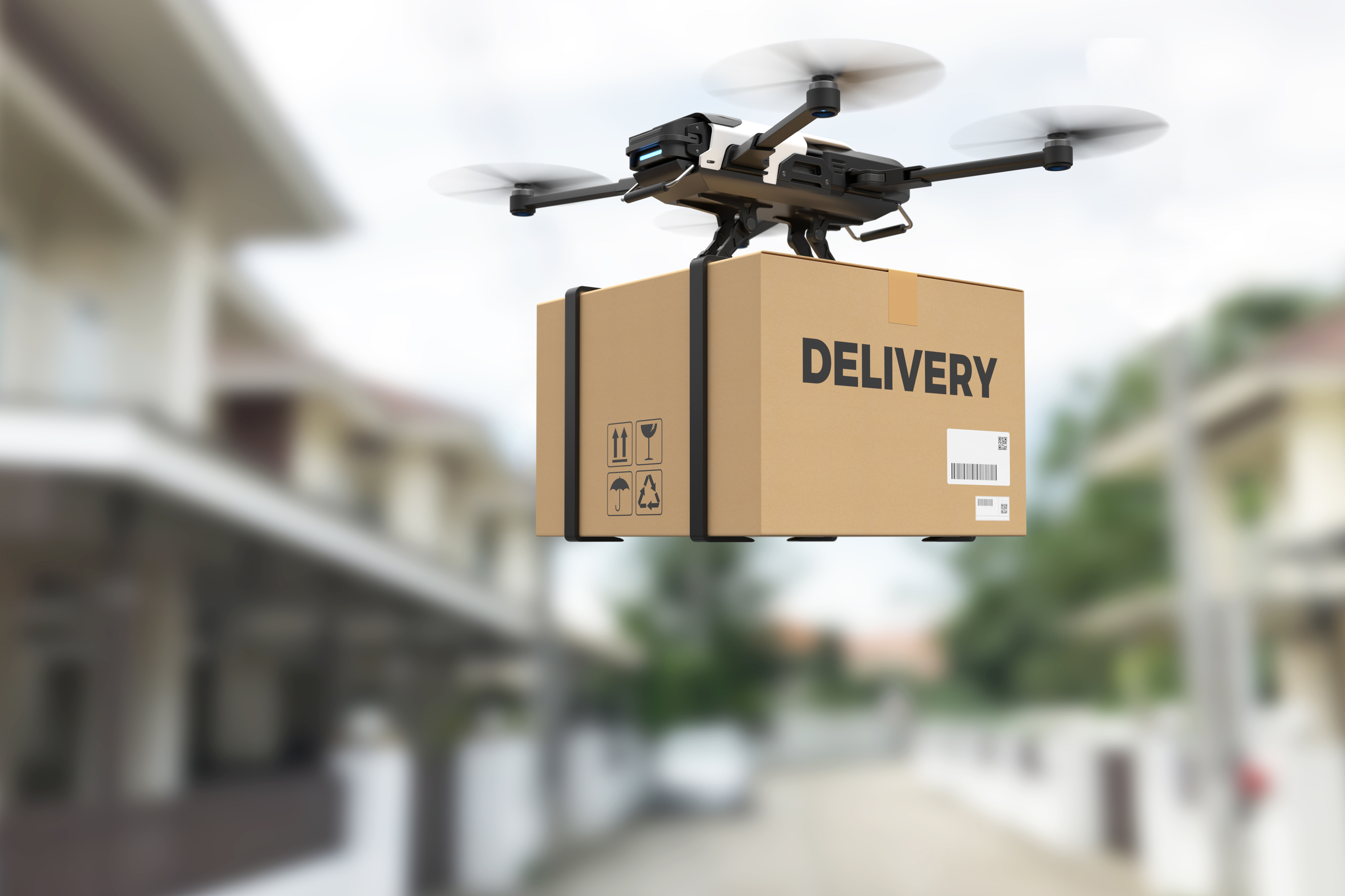 Kargo Drone Testi Video Çekimi | Blue Medya